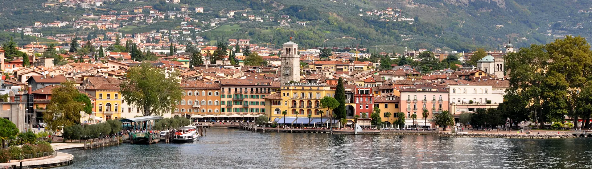Camping am nördlichen Gardasee zwischen Riva del Garda, Torbole und Arco